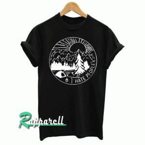 I Hate People Adventure Tshirt