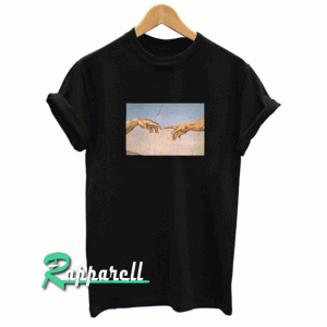 Michelangelo Hand Of God Tshirt