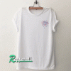 Red blue white firework pocket Tshirt