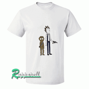 Rick And Morty Star Wars Tshirt