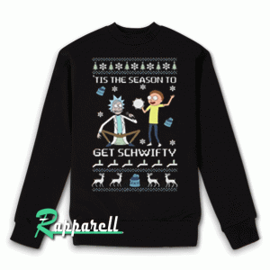 Rick And Morty Ugly Christmas Sweatshirt