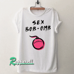Sex Bob Omb Pink Tshirt