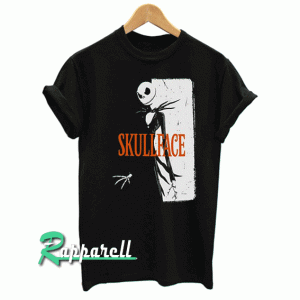 Skull Face Jack Skellington Tshirt