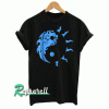 Sun And Waves Yin Yang Tshirt