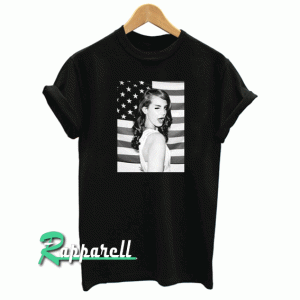 lana del rey american flag Tshirt