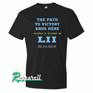 Path To Victory Lii 2018 Football Bowl Tshirt