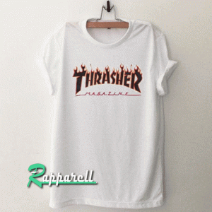 Thrasher black fire Tshirt