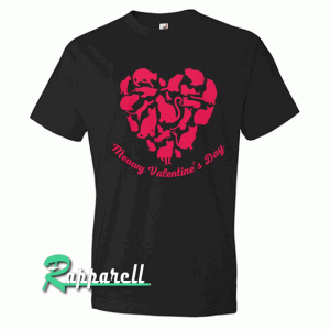 Valentine's Day-For Cat Lover Tshirt