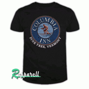 Columbia Inn-Pine Tree Vermont (version 2 distressed) Tshirt