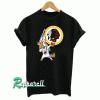 Dabbing Hip Hop Unicorn Dab With Football Tshirt