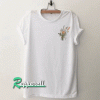 Embroidered Floral Round Tshirt