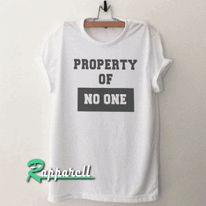 Property of no one Funny Tshirt