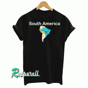 South America Geography Tshirt