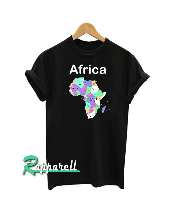 Africa Geography Tshirt