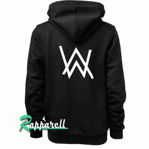 Alan walker logo Back Hoodie