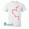 Canada maple line art Tshirt