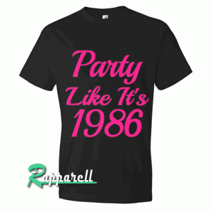 Dirty 30 1986 Birthday Custom Personalized Unisex Tshirt