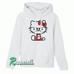 Hallo Kitty Nerd Glasses Hoodie