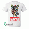 Marvel Characters Comic Tshirt