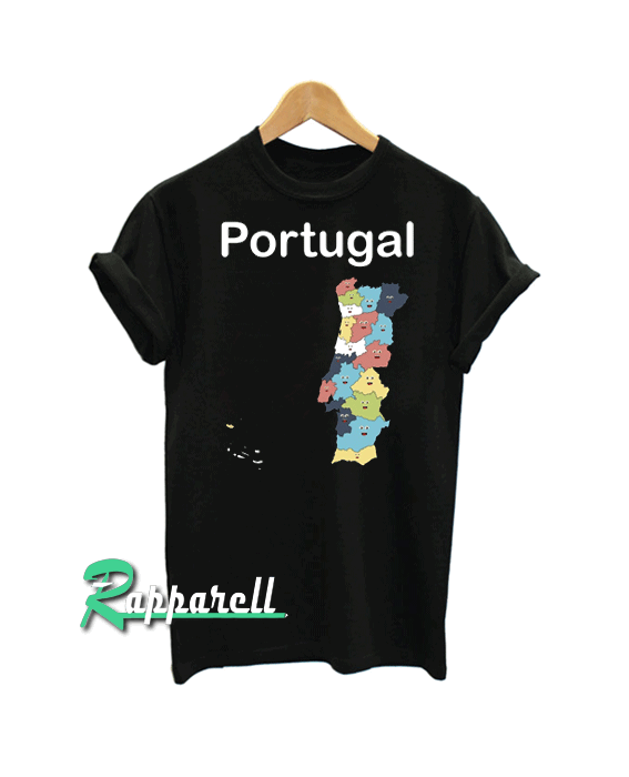 Portugal Geography Tshirt