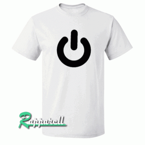 Power Button Tshirt