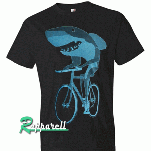 Shark on a Bicycle Tshirt