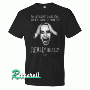Suicide Squad Joker Unisex Black Tshirt