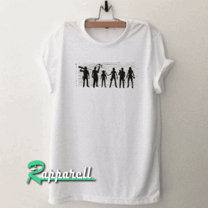 The Walking Dead The Usual Dead Police Tshirt