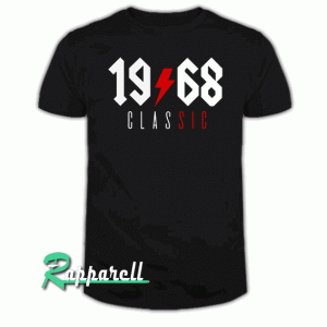 1968 Classic 50 years old birthday Tshirt