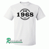 50th Birthday Gift For 50 Year Old Established 1968 Tshirt