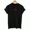 A Font Black Tshirt