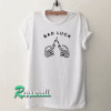 Bad Luck Finger Skull Tshirt