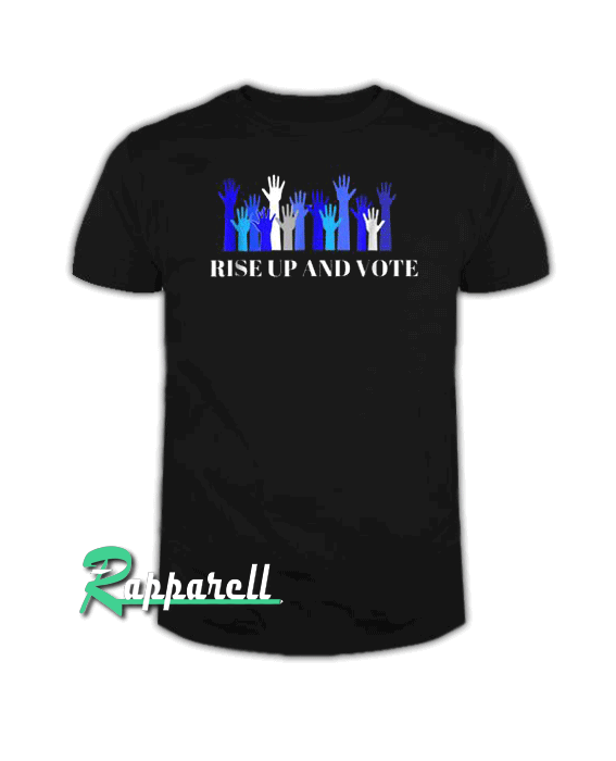 Blue Wave-Rise Up Vote Democrat Midterms 2018 Gift Tshirt