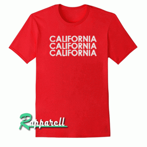California Red Tshirt