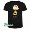 Charlie Brown, the star of Peanuts Tshirt