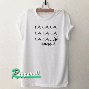 Christmas Graphic Wine Tshirt