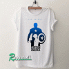 The Avengers Captain America Silhouette Tshirt