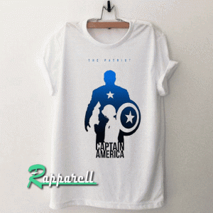 The Avengers Captain America Silhouette Tshirt