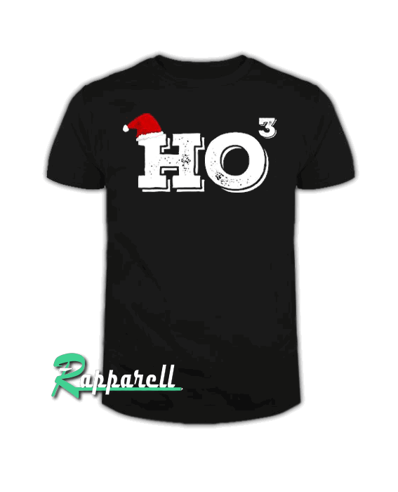 Christmas Holiday-HO HO HO Santa X Mas Fun Tshirt