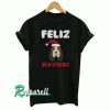 Feliz Navidog Christmas Tshirt