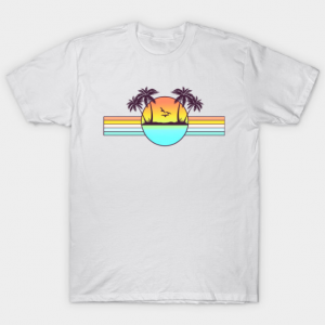 80s Sunset Tshirt