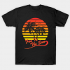 Fun In The Sun 80s Tropical Sunset Tshirt