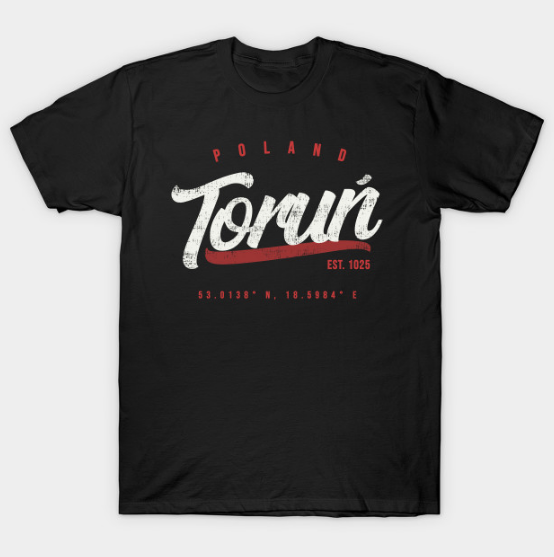 Torun Poland Vintage Retro Tshirt