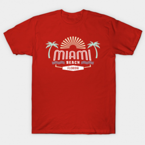 Miami Beach Florida Tshirt