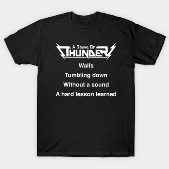 Walls - A Sound of Thunder Tshirt