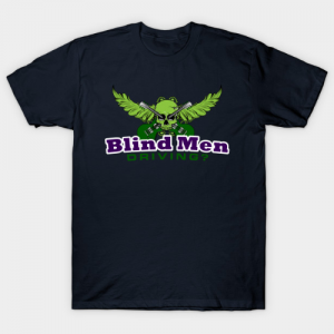 Blind Men Driving Logo Tshirt