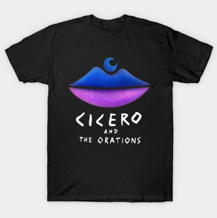 Cicero & the Orations Lips Tshirt