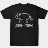 Death Metal rainbow unicorn Tshirt