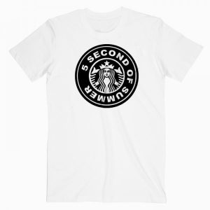 5 Seconds Of Summer Starbucks Tshirt