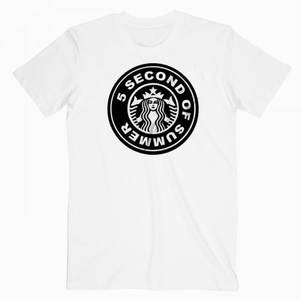 5 Seconds Of Summer Starbucks Tshirt
